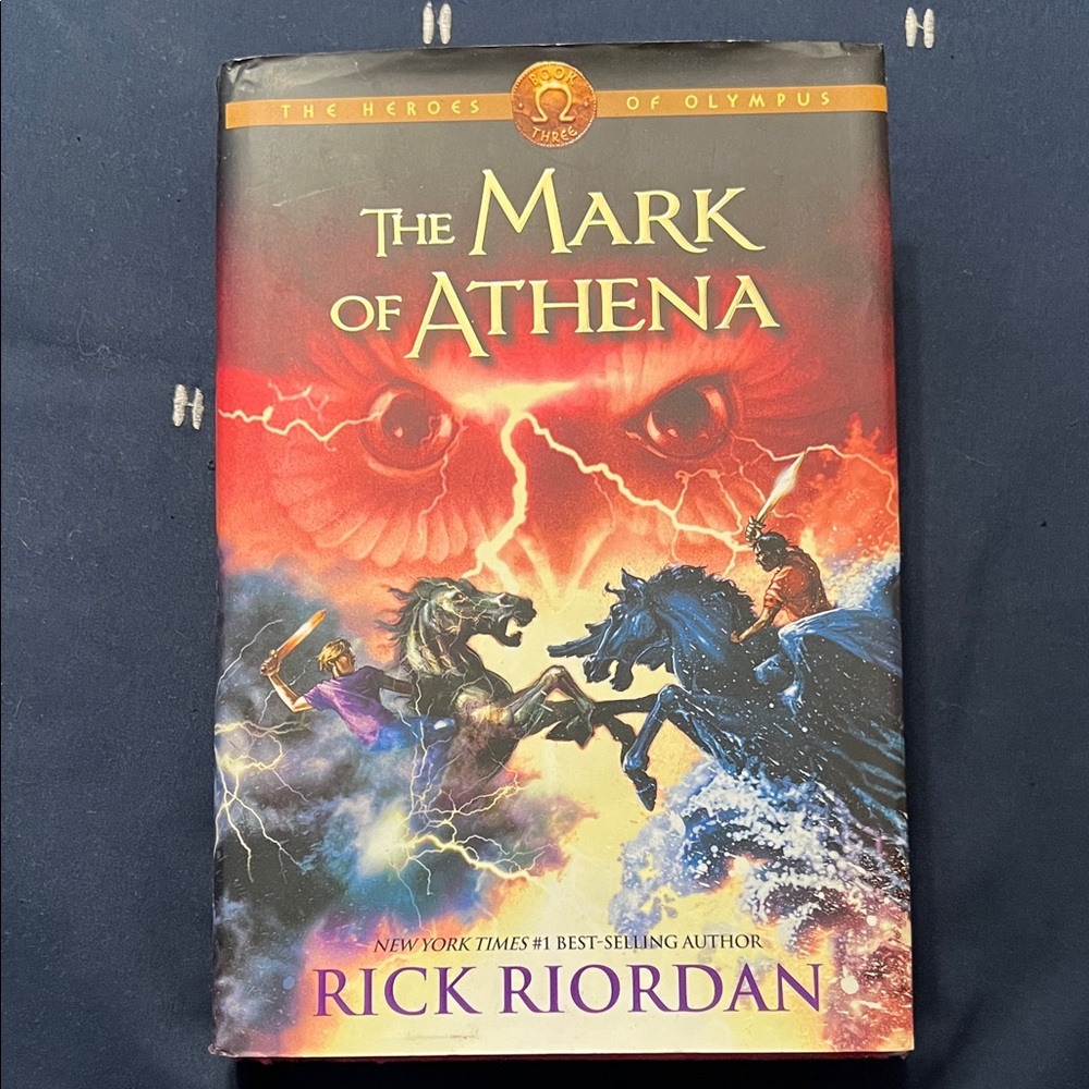 The Mark of Athena Book 3 in The Heroes of Olympus series by Rick Riordan